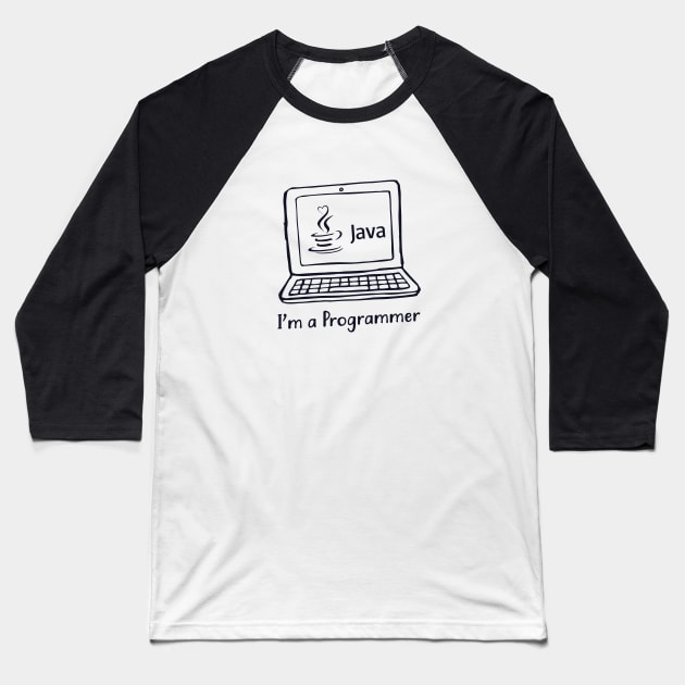 Trust Me I'm Java Programmer Baseball T-Shirt by zadaID